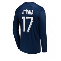 Paris Saint-Germain Vitinha Ferreira #17 Hjemmebanetrøje 2022-23 Langærmet